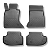 TPE automatten voor BMW 5 F11 Touring (2013-04.2017) - X-drive; spoorbreedte voorstoelen (achter) 365 mm