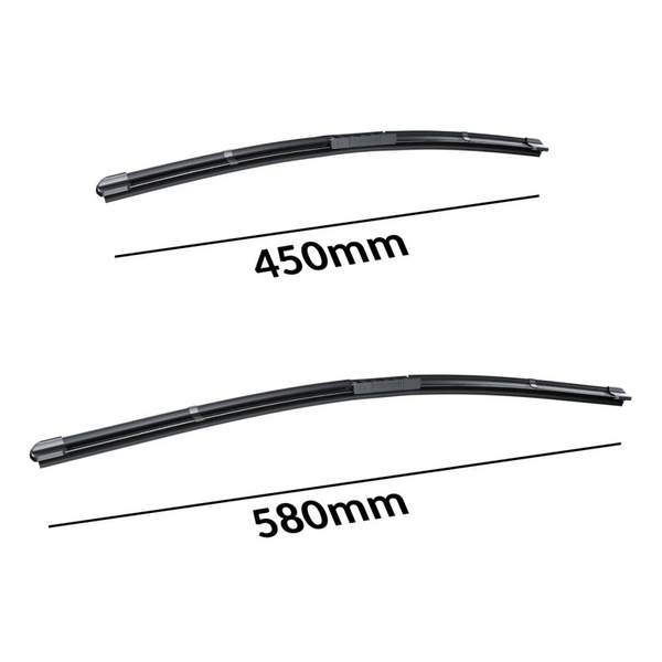 Auto ruitenwissers op de voorruit voor Alfa Romeo Brera Coupé (01.2006-12.2010) - vlak bladen