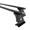 Basisrek voor het autodak voor Peugeot 207 Hatchback (2006-2012) - zwart Imperiaal - bevestigingspunten - Staal