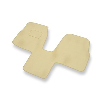 Velours automatten voor Kia Carnival I MPV (1999-2006) - beige