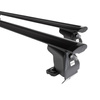 Basisrek voor het autodak voor Citroen DS4 Hatchback (2011-2018) - zwart Imperiaal - zonder bevestigingsmateriaal - Aluminium