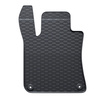 Rubberen matten voor de Peugeot 308 II SW (2013-2021) - zwart - 4 stuks
