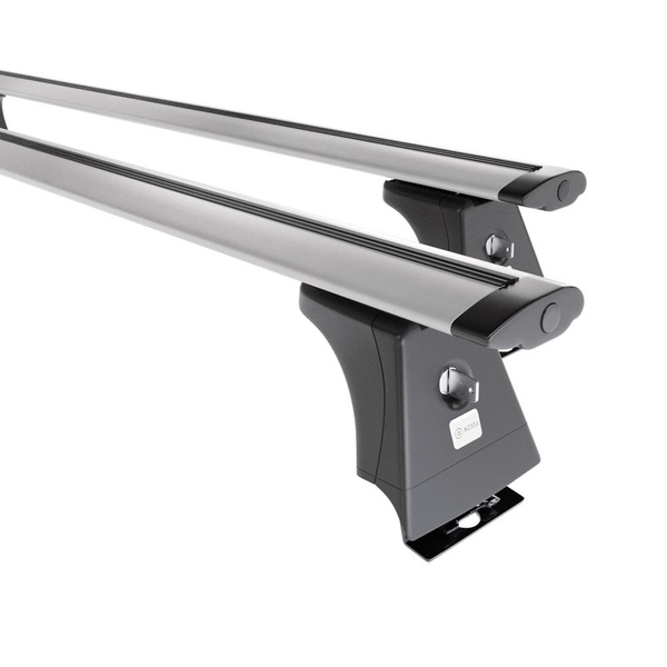 Basisrek voor het autodak voor Peugeot Boxer III Bus (2014-....) - zilver Imperiaal - bevestigingspunten - Aluminium