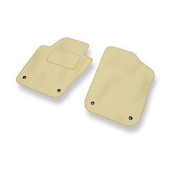 Velours automatten voor SEAT Ibiza IV Hatchback (2008-2017) - beige