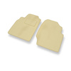 Velours automatten voor Nissan Almera II (2000-2006) - beige