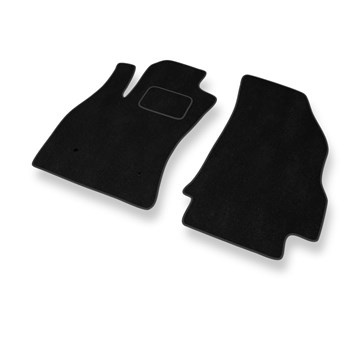 Velours automatten voor Fiat Doblo II Bestelwagen (2009-2016) - zwart