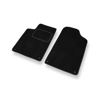 Velours automatten voor Peugeot 607 Sedan (1999-2010) - zwart