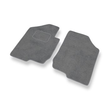 Velours automatten voor Kia Carens III MPV (2006-2012) - grijs