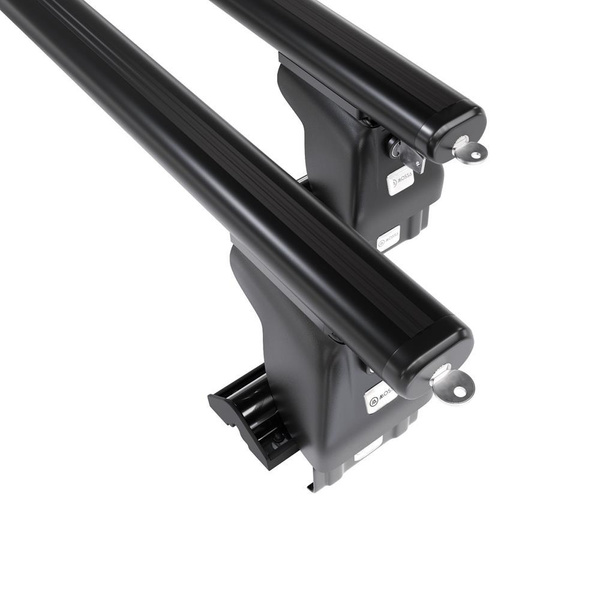 Basisrek voor het autodak voor Toyota Yaris mk I Hatchback (2004-2005) - zwart Imperiaal - zonder bevestigingsmateriaal - Aluminium