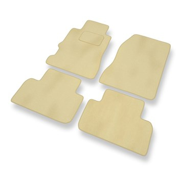 Velours automatten voor Honda Legend III Sedan (1995-2004) - beige