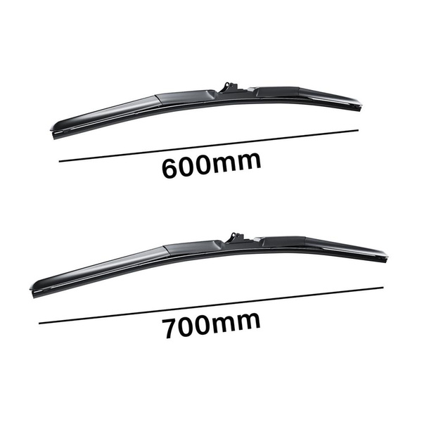 Auto ruitenwissers op de voorruit voor Renault Grand Modus MPV (2008-2012) - hybride bladen