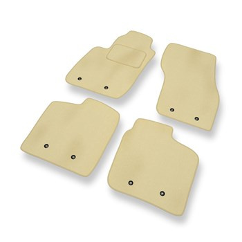 Velours automatten voor Volvo V40 I Stationwagen (1995-2004) - beige