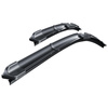 Auto ruitenwissers op de voorruit voor Mazda 2 II Hatchback, Sedan (06.2007-02.2014) - vlak bladen