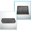 Set kofferbakmat en automatten TPE PREMIUM op maat gemaakt voor: Mercedes-Benz EQV 300 Bestelwagen (10.2020-....) - Extra lange versie (wielbasis 3430 mm, voertuiglengte 5370 mm); achter de derde zitrij; zonder gedeelde bagageruimte; verschuifbare stoelen