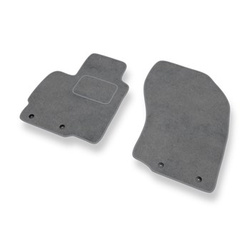 Velours automatten voor Mitsubishi Outlander II SUV (2006-2012) - grijs