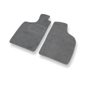Velours automatten voor Nissan Navara D22 Pick-Up (1997-2005) - grijs