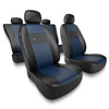 Een set universele autohoezen voor Volkswagen Passat B4, B5, B6, B7, B8, B9 (1993-....) - XL-BL