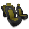 Een set universele autohoezen voor Ford Fiesta MK5, MK6, MK7, MK8 (1999-2019) - S-Y