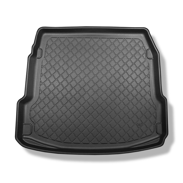 Kofferbakmat op maat voor: Audi A8 D4 Limousine (10.2013-10.2017) - standaard en lange versie; met reservewiel = platte bagageruimte; ook voor de Quattro-versie
