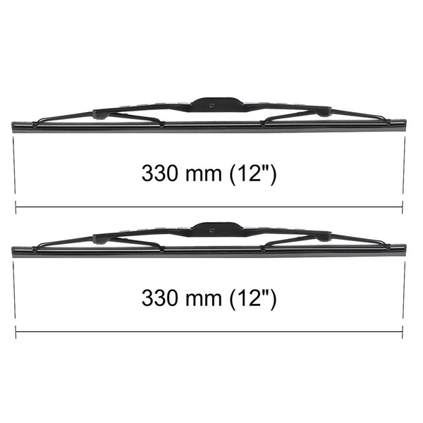 Auto ruitenwissers op de voorruit voor Jeep Wrangler II SUV (01.1996-12.2006) - standaard bladen