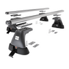 Basisrek voor het autodak voor Citroen Xsara Picasso MPV (2000-2006) - zilver Imperiaal - bevestigingspunten - Aluminium