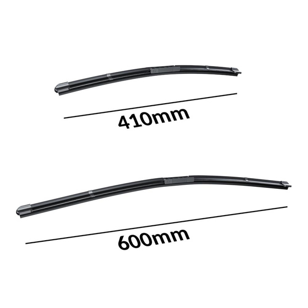 Auto ruitenwissers op de voorruit voor Mazda 6 II Stationwagen, Liftback, Sedan (08.2007-12.2012) - vlak bladen