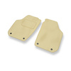 Velours automatten voor Skoda Roomster I Bestelwagen (2006-2015) - beige
