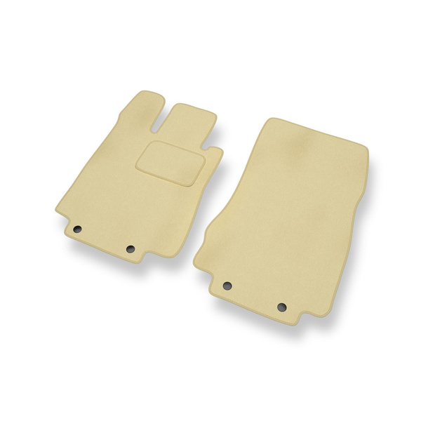 Velours automatten voor Mercedes-Benz S Klas W220 Coupé, Limousine (1998-2006) - beige