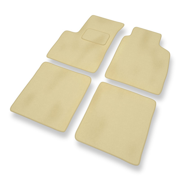 Velours automatten voor Fiat Panda II Hatchback, Bestelwagen (2003-2012) - beige