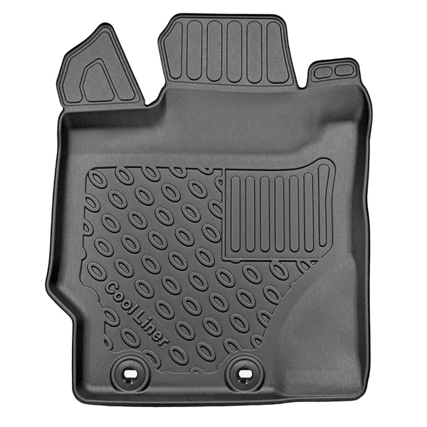 TPE automatten voor Toyota Yaris III Hatchback (09.2011-08.2020) - met hybride aandrijving