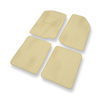 Velours automatten voor Seat Toledo I (1991-1999) - beige