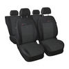 Op maat gemaakte hoezen voor Fiat Punto II Hatchback, Bestelwagen (1999-2011) - pasvorm autostoelhoezen - autostoelbeschermer set - E1