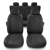 Een set universele autohoezen voor Toyota Yaris I, II, III, IV (1999-....) - UNE-3