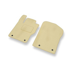 Velours automatten voor Mercedes-Benz M Klas W166 SUV (2011-2015) - beige