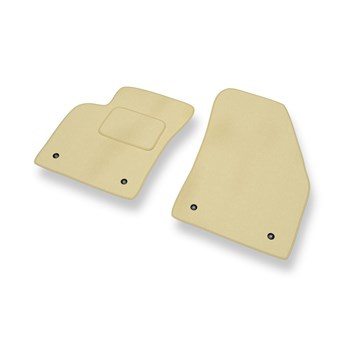 Velours automatten voor Volvo S40 II Sedan (2004-2012) - beige