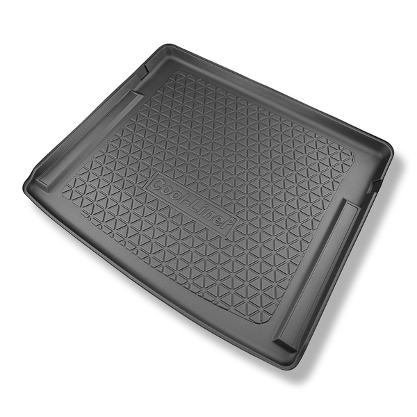 Kofferbakmat op maat voor: Nissan Ariya SUV (09.2022-....) - bovenste bagageruimte; de schuifvloer in de hoogste stand; ook voor modellen met sjorrails