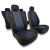 Een set universele autohoezen voor Fiat Marea (1996-2002) - PF-BL