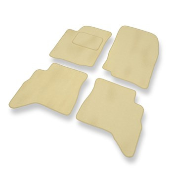Velours automatten voor Suzuki Grand Vitara I SUV (1997-2005) - beige