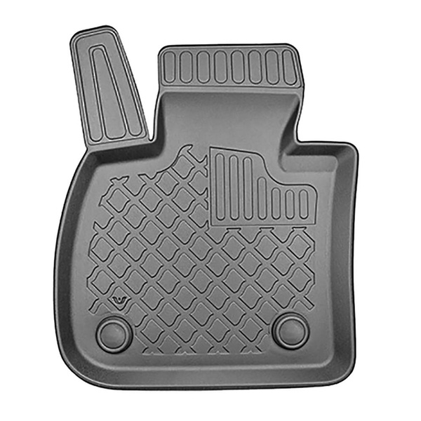 Set kofferbakmat en automatten TPE op maat gemaakt voor: BMW 2 U06 Active Tourer (11.2021-....) - achterste schuifstoel (achter - voor)