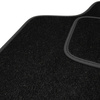Velours automatten voor Nissan Juke I (2010-2019) - zwart