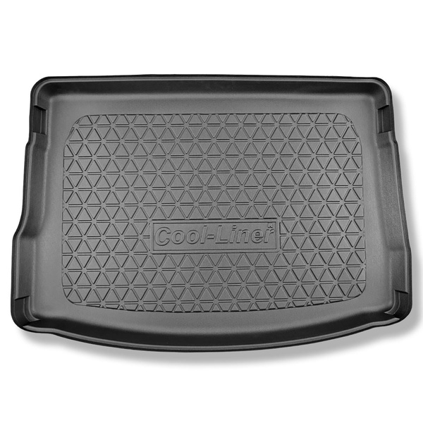 Kofferbakmat op maat voor: Cupra Leon Hatchback (10.2020-....) - bovenste bagageruimte; de schuifvloer in de hoogste stand; niet van toepassing voor de Mild hybride versie