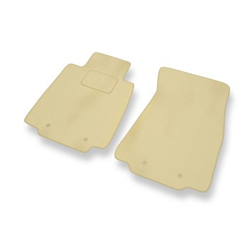 Velours automatten voor Nissan 370Z Coupé, Roadster (2008-2020) - beige