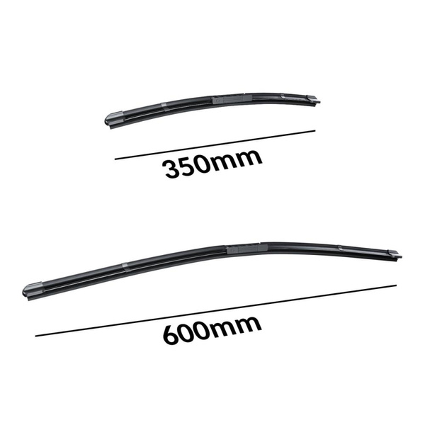 Auto ruitenwissers op de voorruit voor Honda Civic VII Hatchback (02.2001-12.2005) - vlak bladen