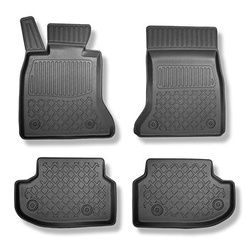 TPE automatten voor BMW 5 F10 Limousine (2013-01.2017) - zonder X-drive; spoorbreedte voorstoelen (achter) 365 mm
