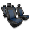 Een set universele autohoezen voor Audi A2 (1999-2005) - CM-BL