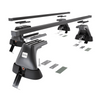 Basisrek voor het autodak voor Alfa Romeo 166 Sedan (2004-2007) - zwart Imperiaal - zonder bevestigingsmateriaal - Staal