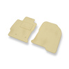 Velours automatten voor Toyota Prius II Liftback (2002-2009) - beige