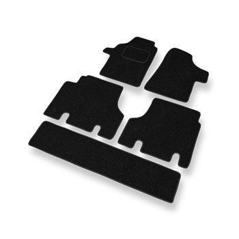 Vilten automatten voor Mercedes-Benz Viano Bestelwagen (2003-2014) - zwart