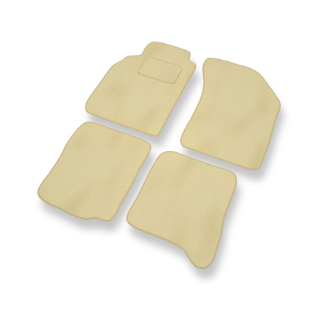 Velours automatten voor Nissan Maxima V (1999-2003) - beige