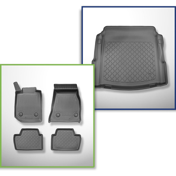 Set kofferbakmat en automatten TPE op maat gemaakt voor: BMW 2 G42, G87 Coupé (0